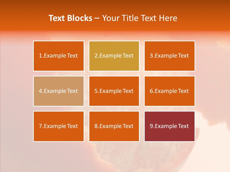 Tasty Edible Isolated PowerPoint Template