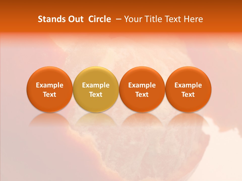 Tasty Edible Isolated PowerPoint Template