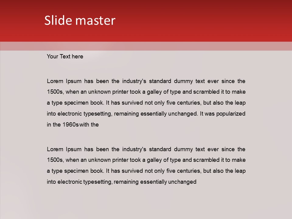 Notepaper Envelopes Language PowerPoint Template