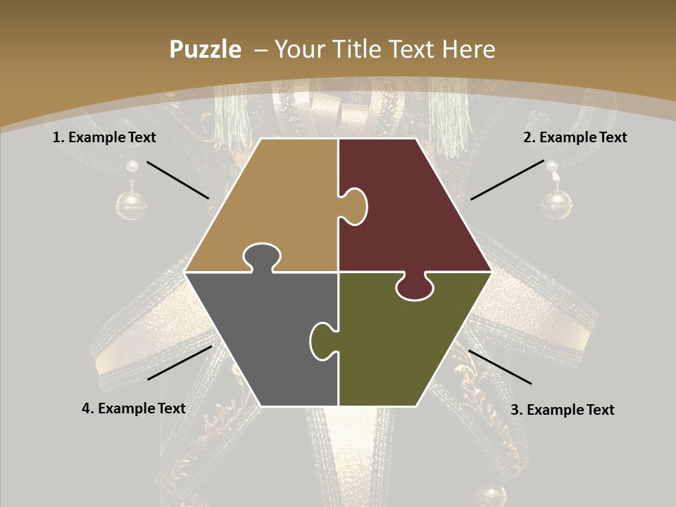 Decorative Jester Studio Shot PowerPoint Template