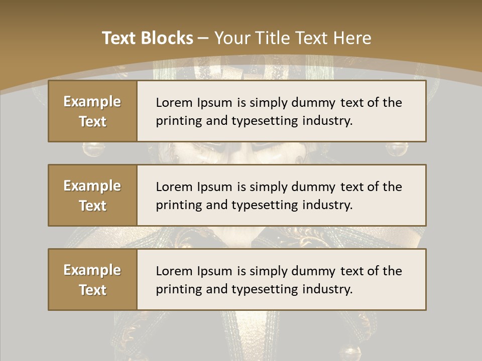 Decorative Jester Studio Shot PowerPoint Template