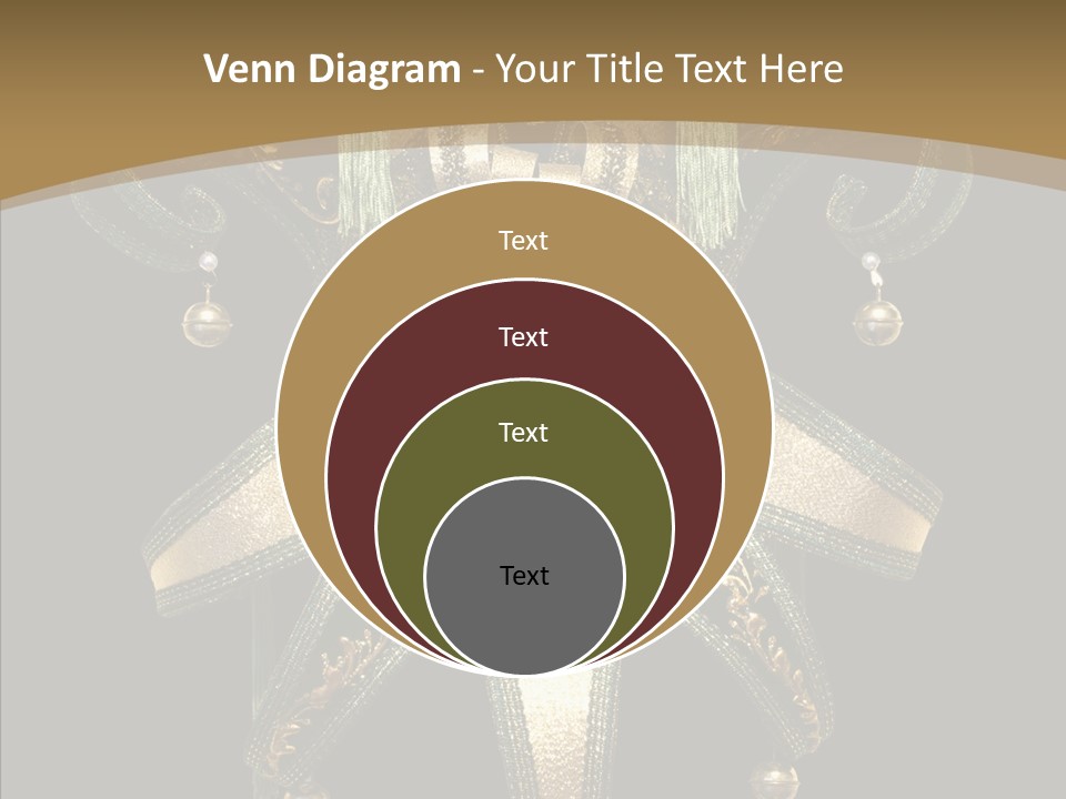 Decorative Jester Studio Shot PowerPoint Template