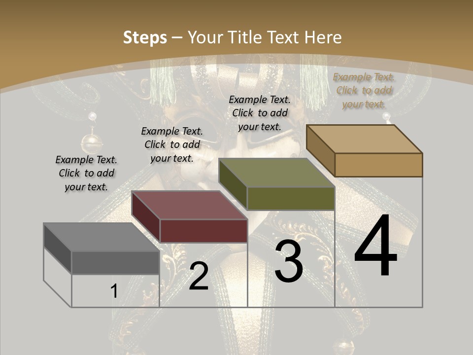 Decorative Jester Studio Shot PowerPoint Template