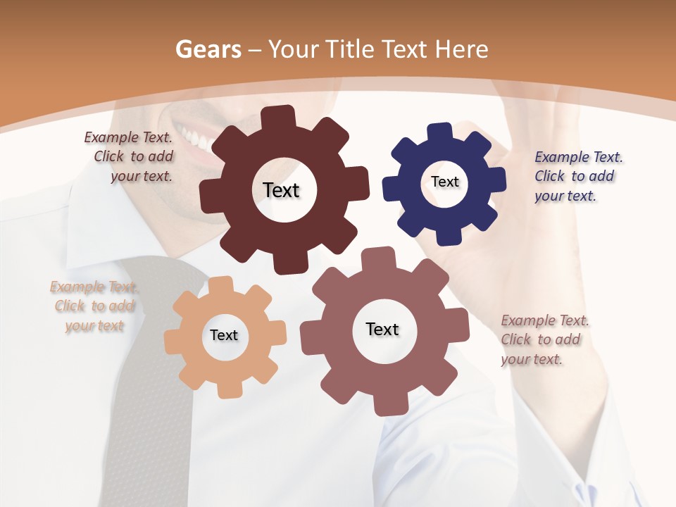 Business Businessman Person PowerPoint Template