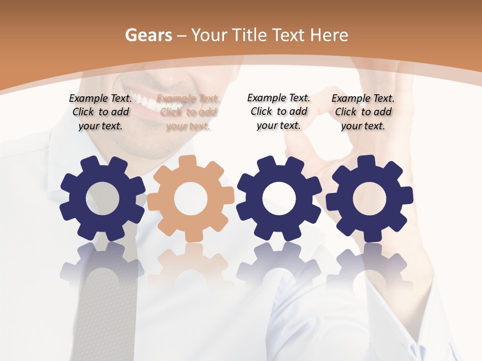 Business Businessman Person PowerPoint Template