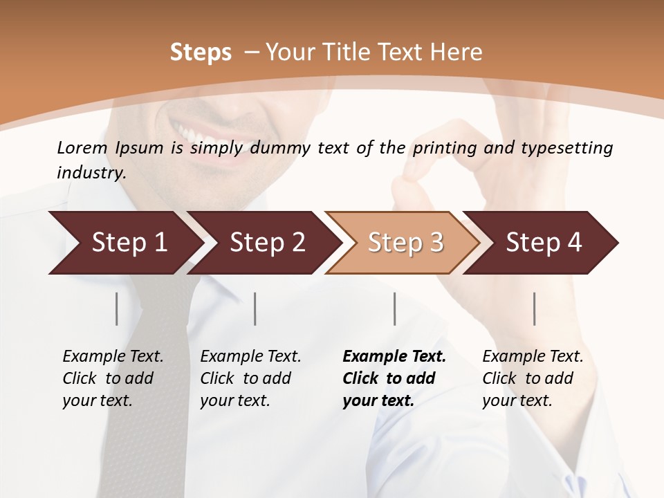 Business Businessman Person PowerPoint Template