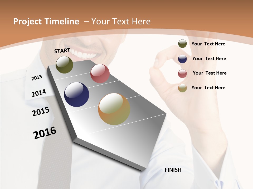 Business Businessman Person PowerPoint Template