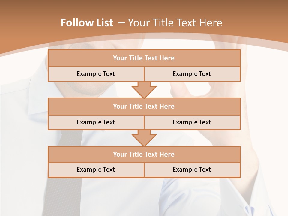 Business Businessman Person PowerPoint Template