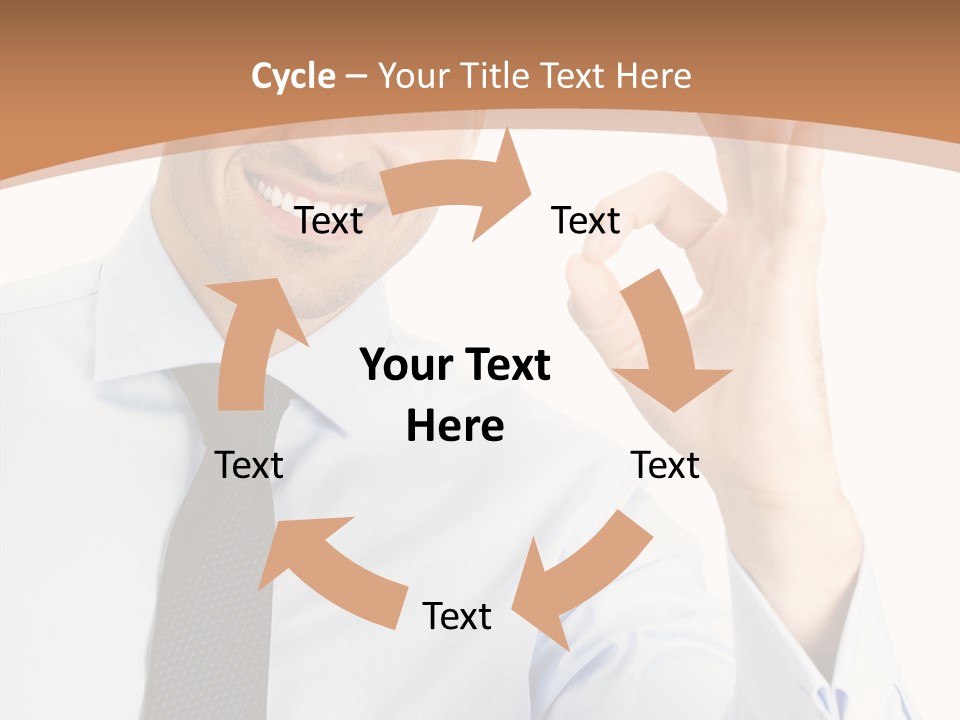 Business Businessman Person PowerPoint Template