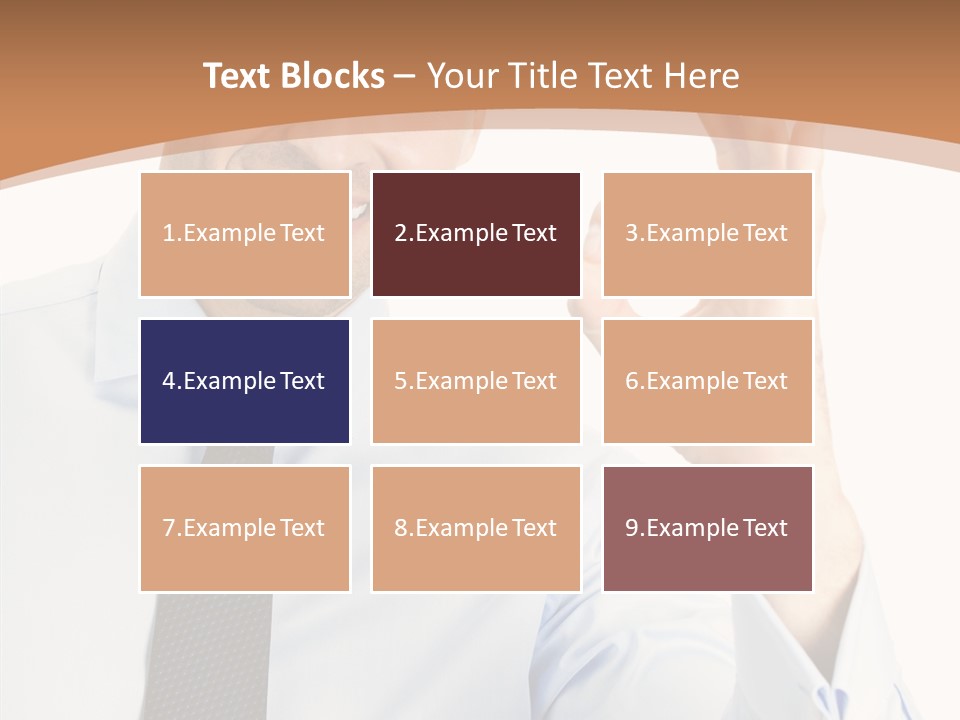 Business Businessman Person PowerPoint Template