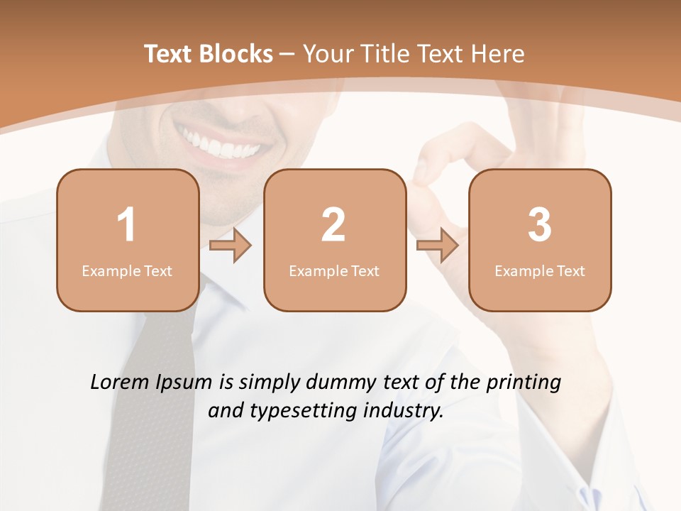 Business Businessman Person PowerPoint Template