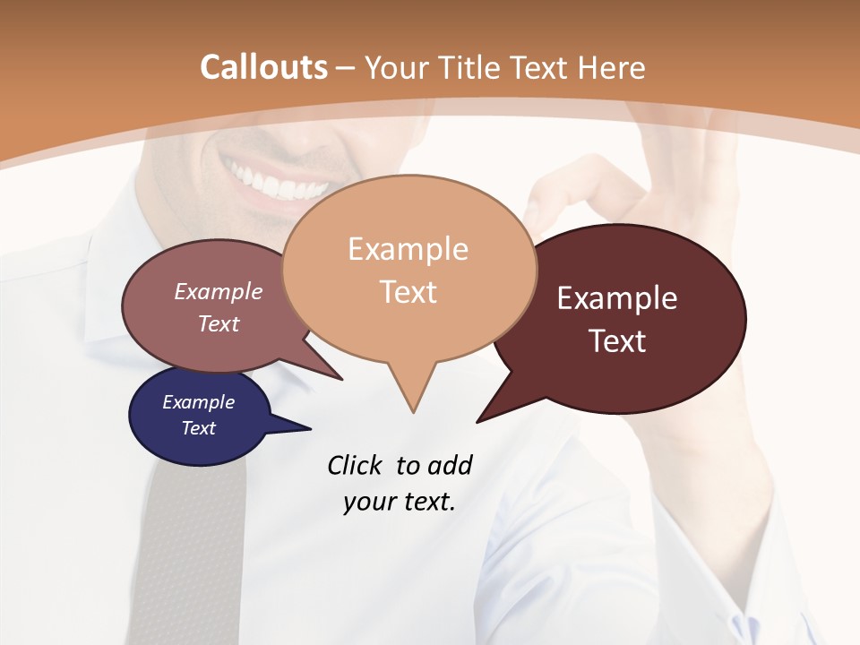 Business Businessman Person PowerPoint Template