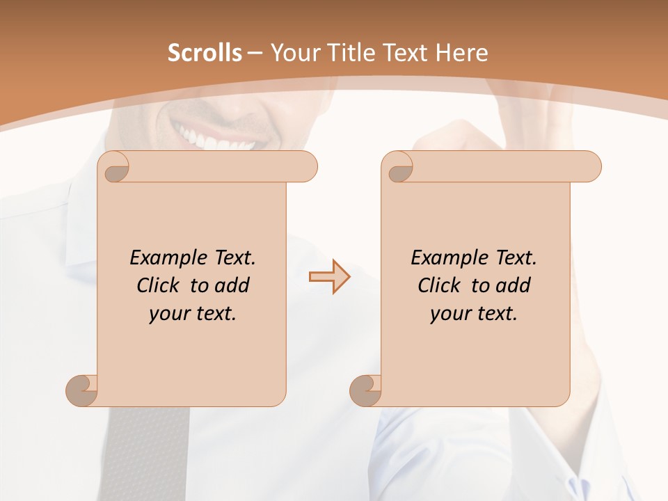 Business Businessman Person PowerPoint Template
