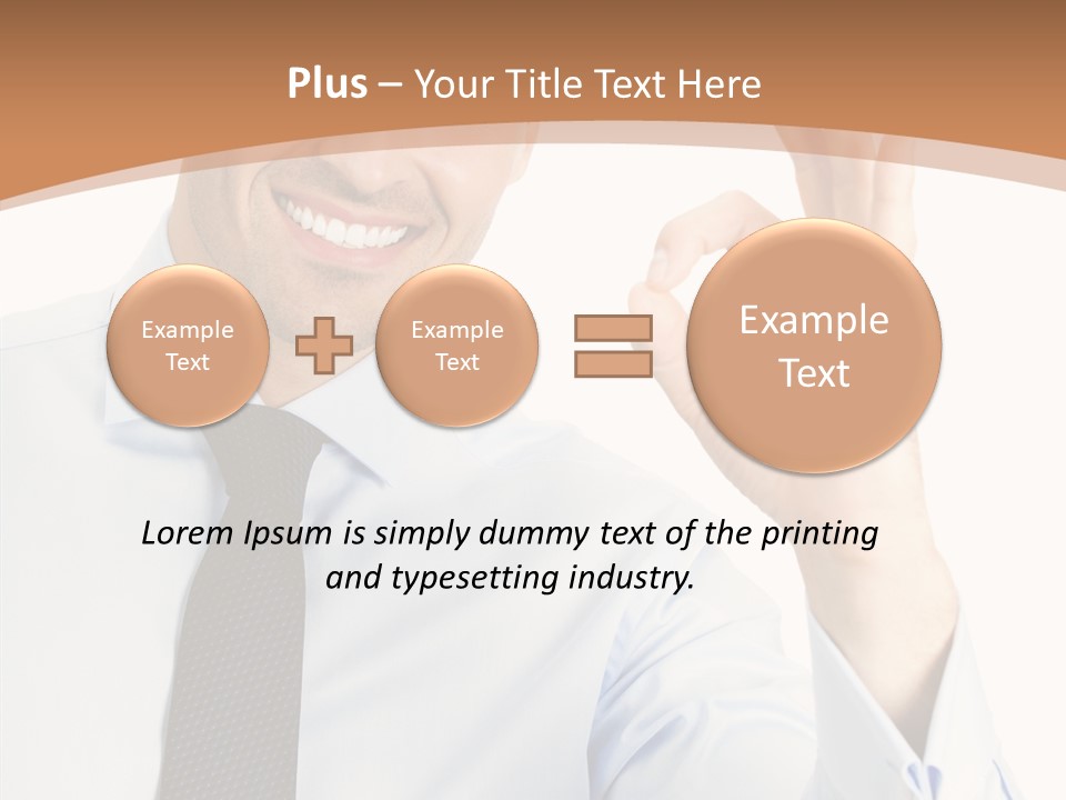Business Businessman Person PowerPoint Template