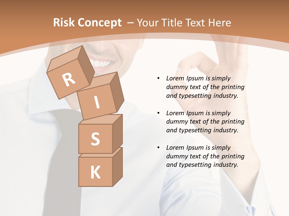 Business Businessman Person PowerPoint Template