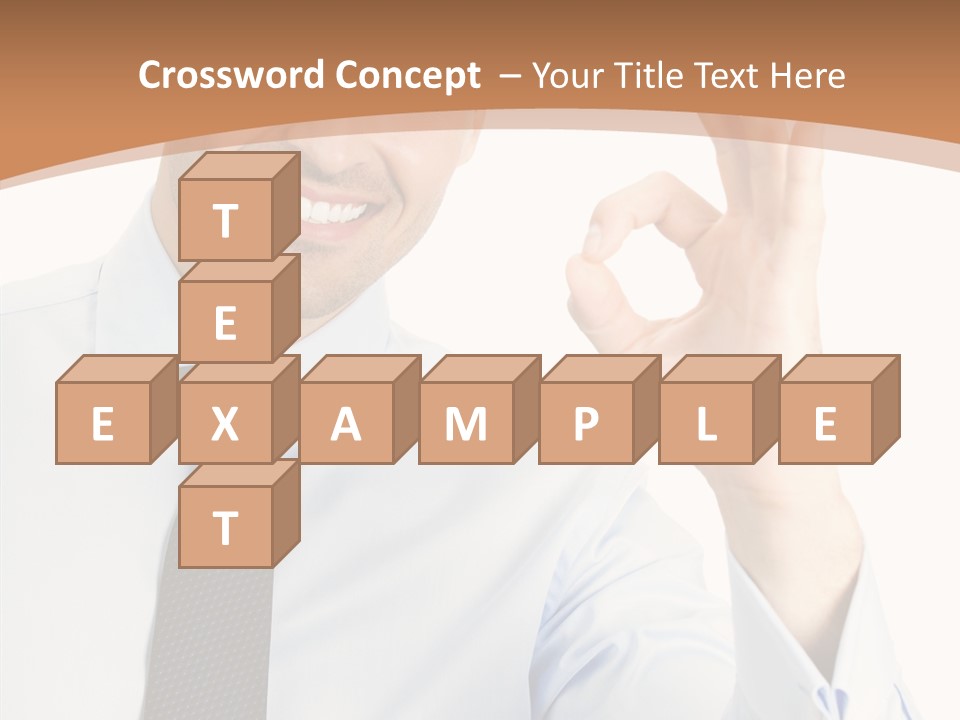 Business Businessman Person PowerPoint Template