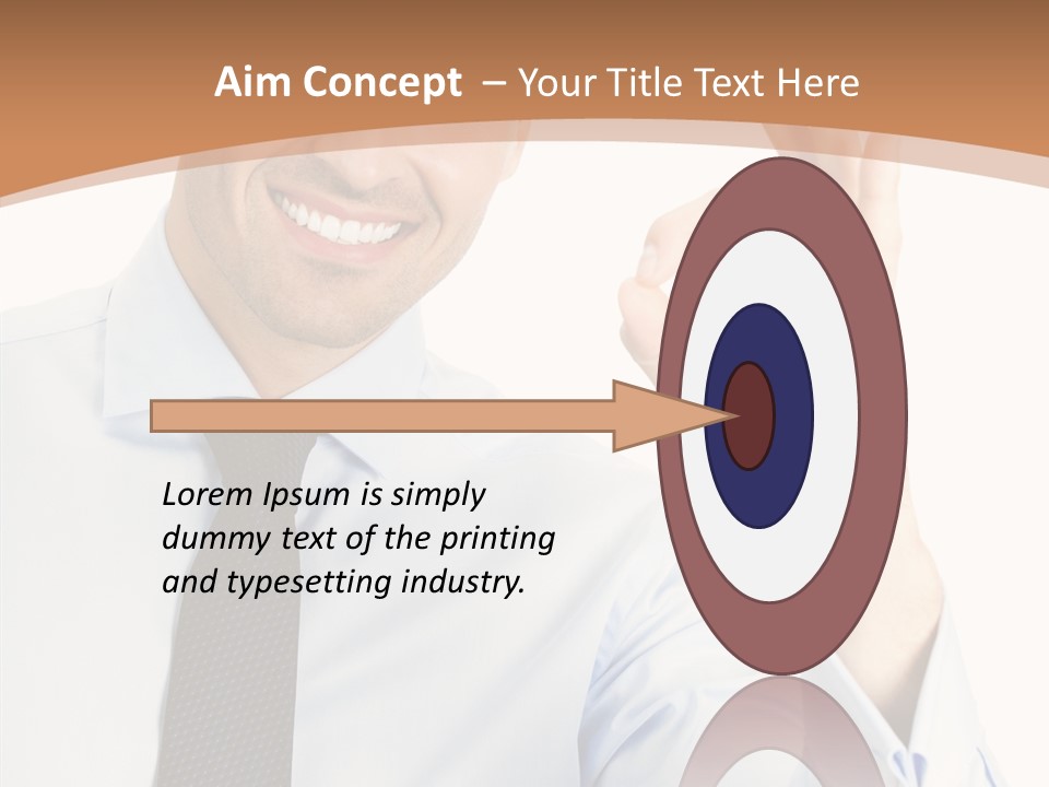 Business Businessman Person PowerPoint Template