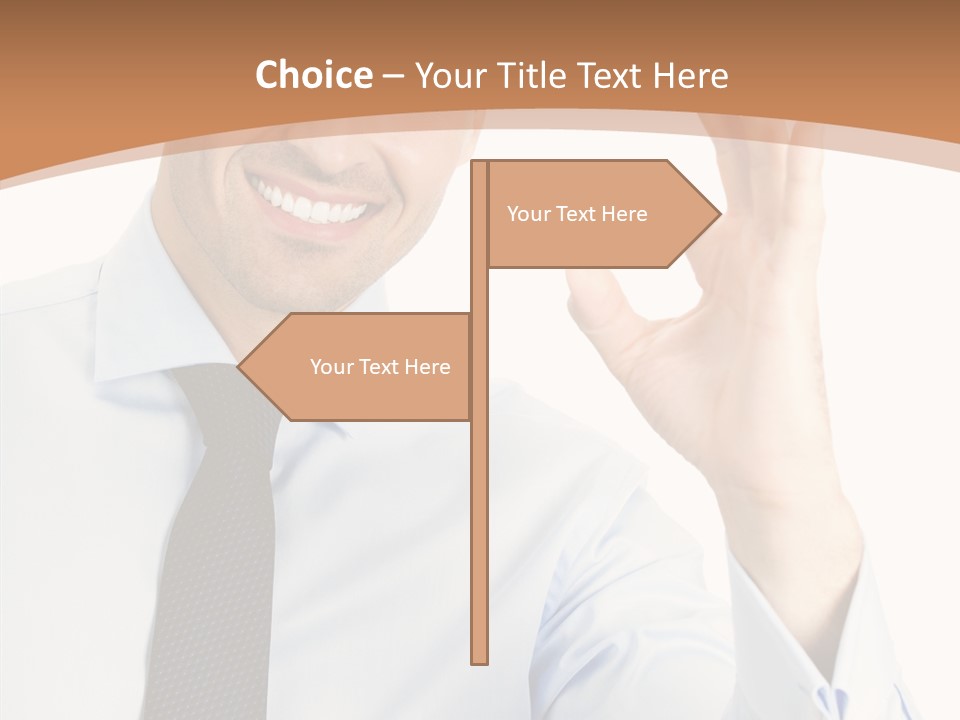 Business Businessman Person PowerPoint Template