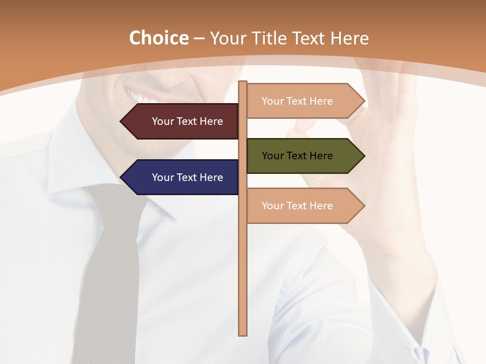 Business Businessman Person PowerPoint Template