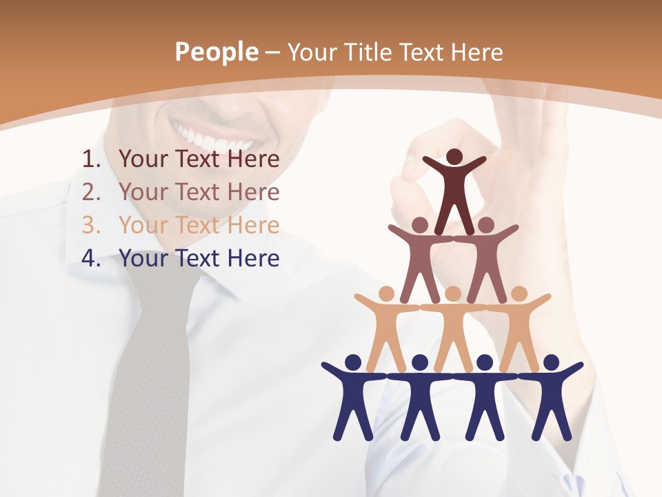 Business Businessman Person PowerPoint Template