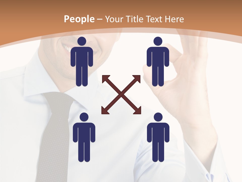 Business Businessman Person PowerPoint Template