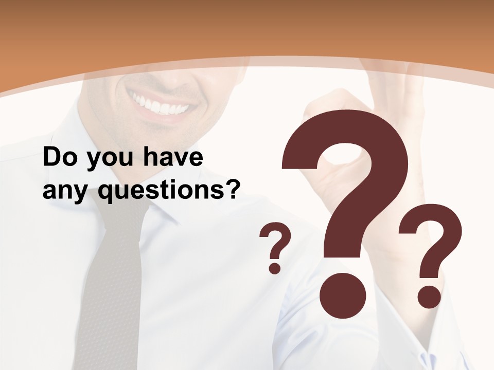 Business Businessman Person PowerPoint Template