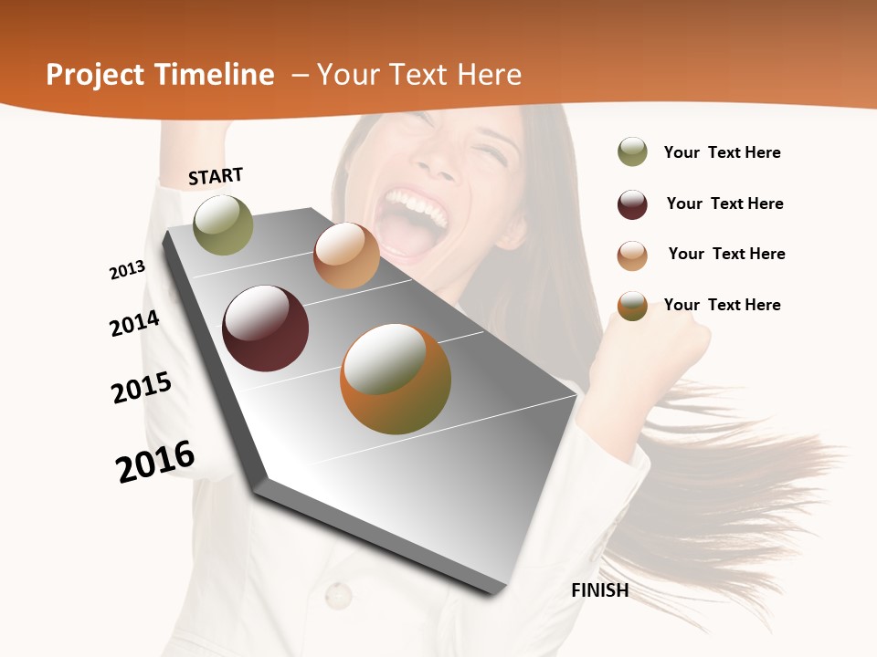 Expression Freedom Celebrating PowerPoint Template