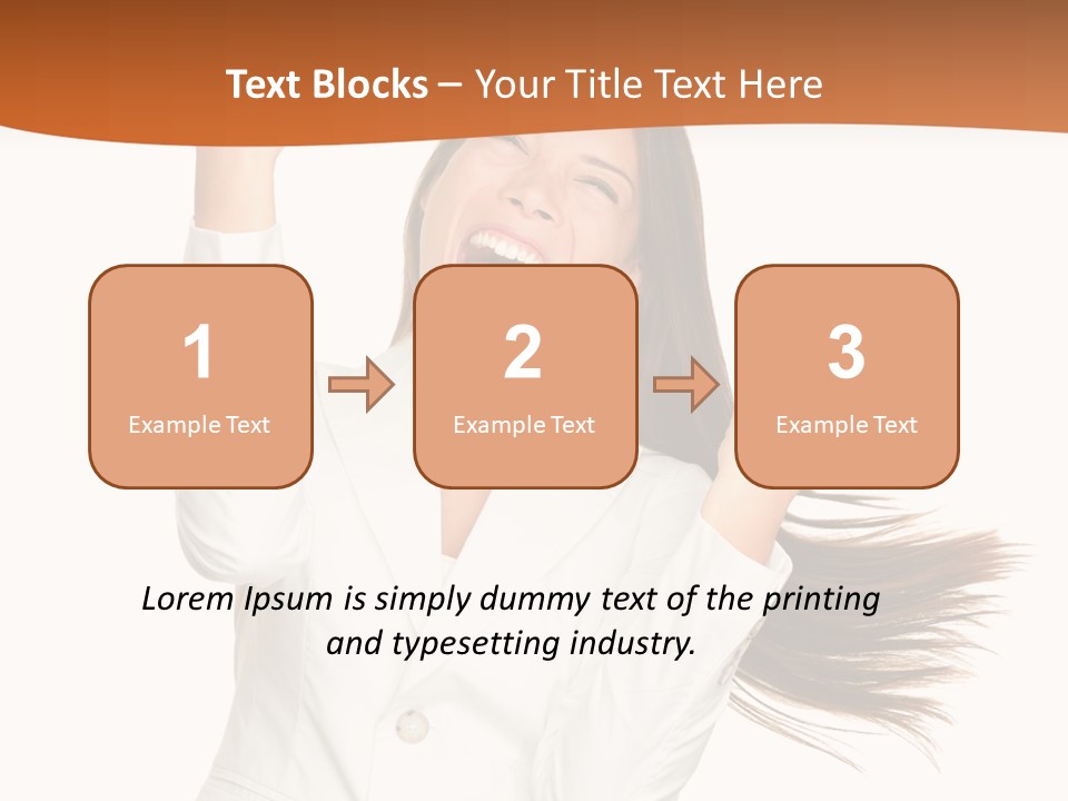 Expression Freedom Celebrating PowerPoint Template