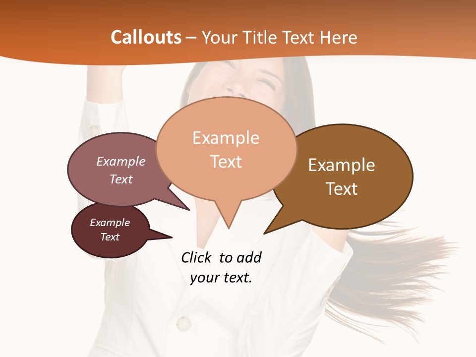 Expression Freedom Celebrating PowerPoint Template