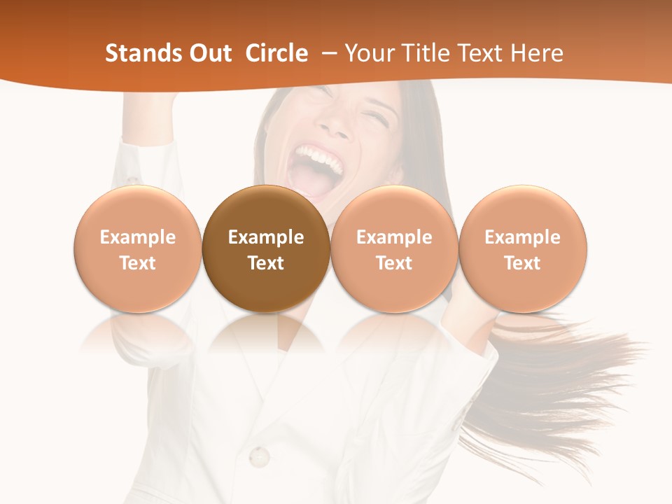 Expression Freedom Celebrating PowerPoint Template