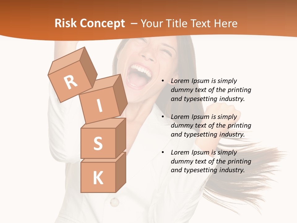 Expression Freedom Celebrating PowerPoint Template