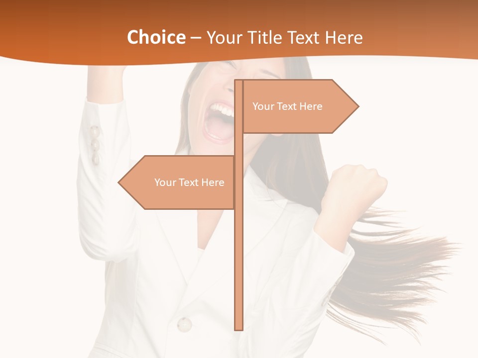 Expression Freedom Celebrating PowerPoint Template