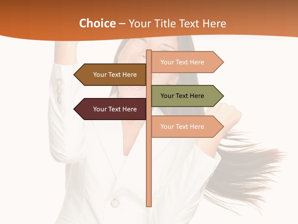 Expression Freedom Celebrating PowerPoint Template