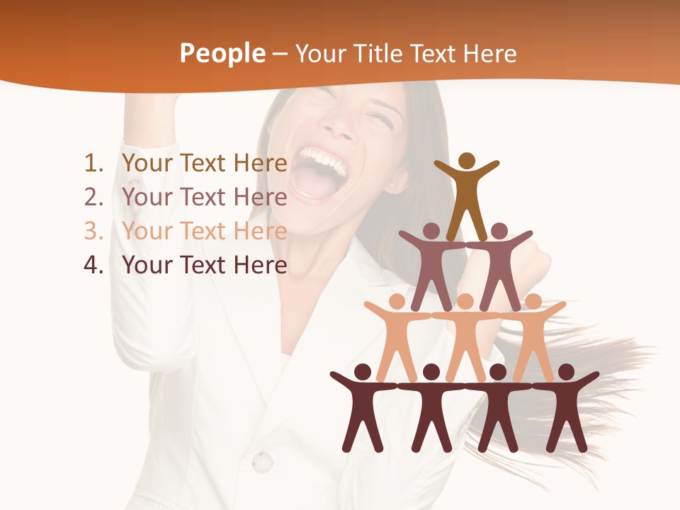 Expression Freedom Celebrating PowerPoint Template