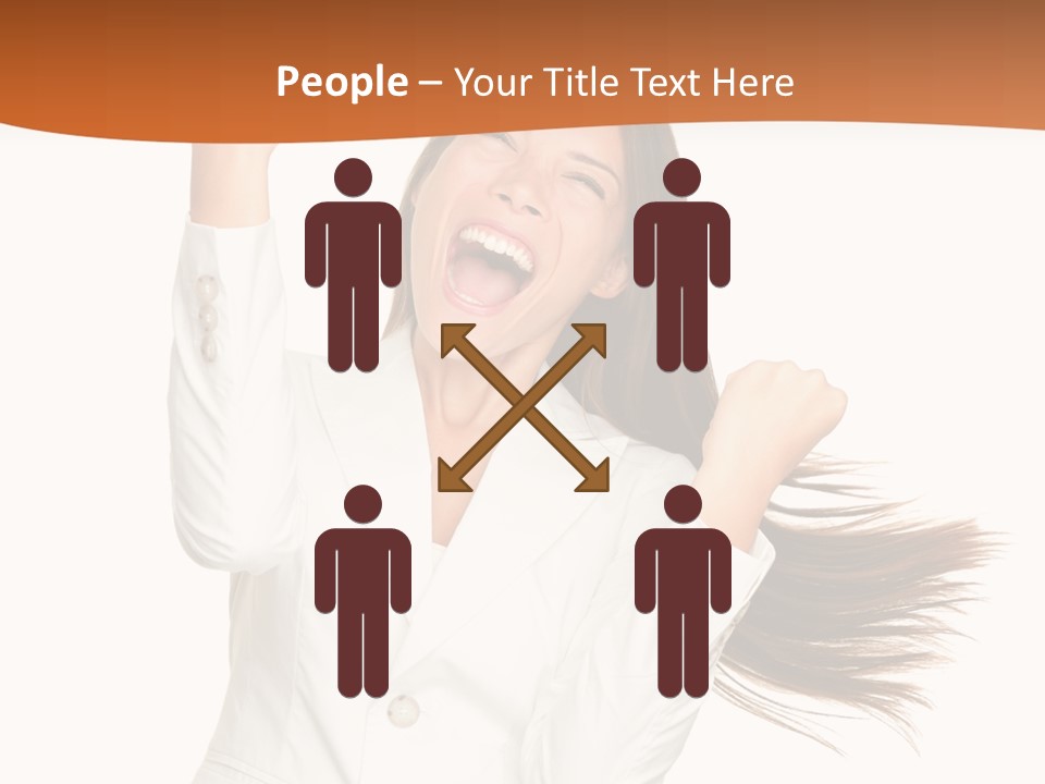 Expression Freedom Celebrating PowerPoint Template