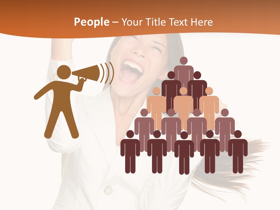 Expression Freedom Celebrating PowerPoint Template