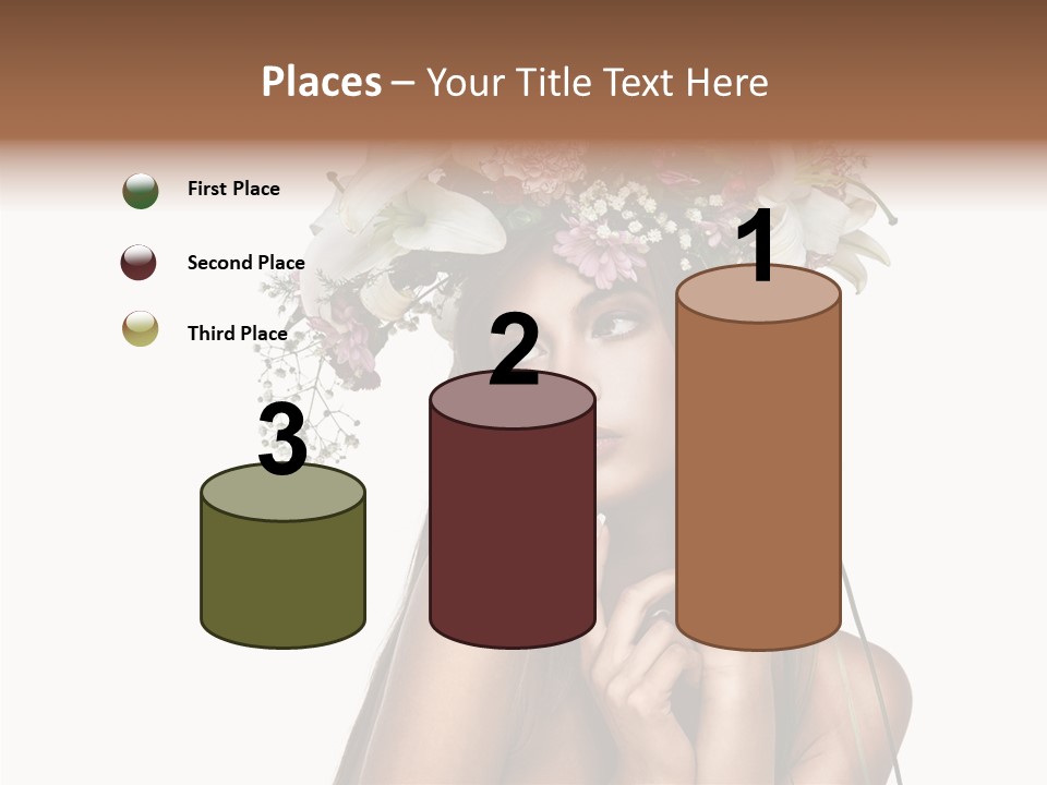 Lily Garland Model PowerPoint Template