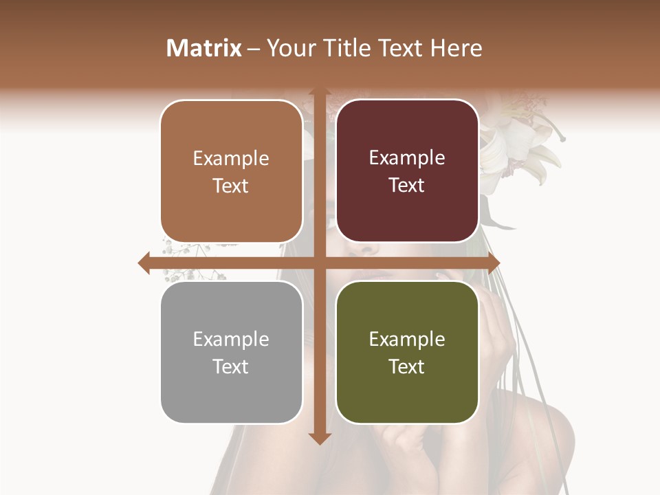 Lily Garland Model PowerPoint Template