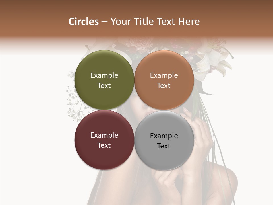 Lily Garland Model PowerPoint Template