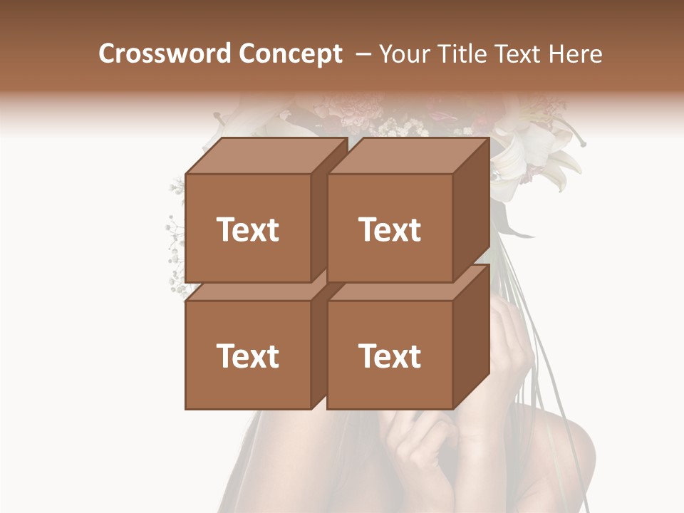 Lily Garland Model PowerPoint Template