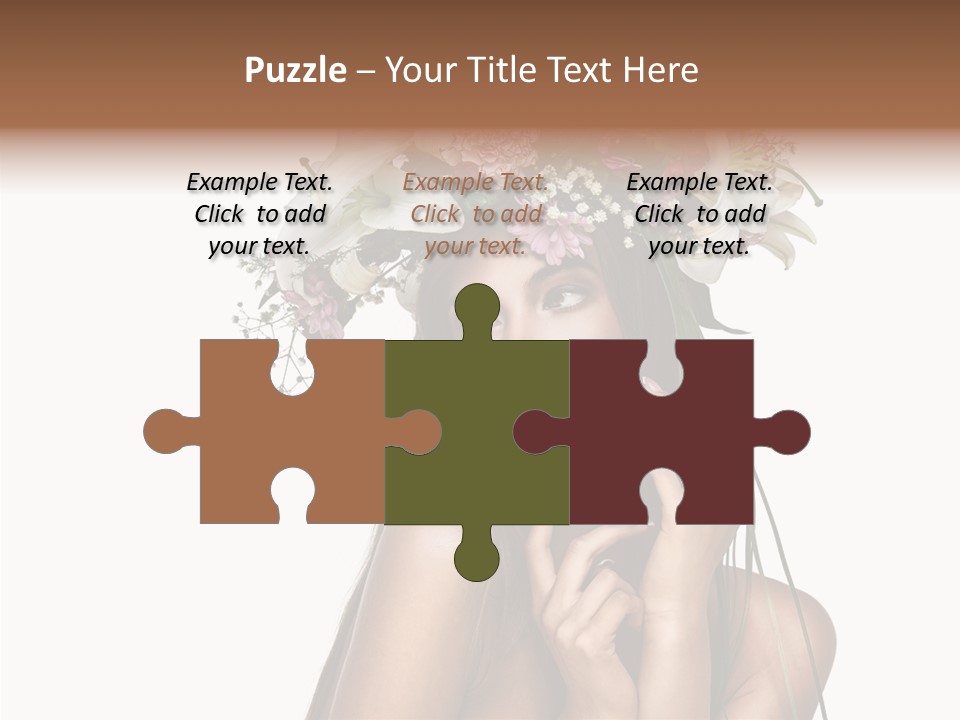 Lily Garland Model PowerPoint Template