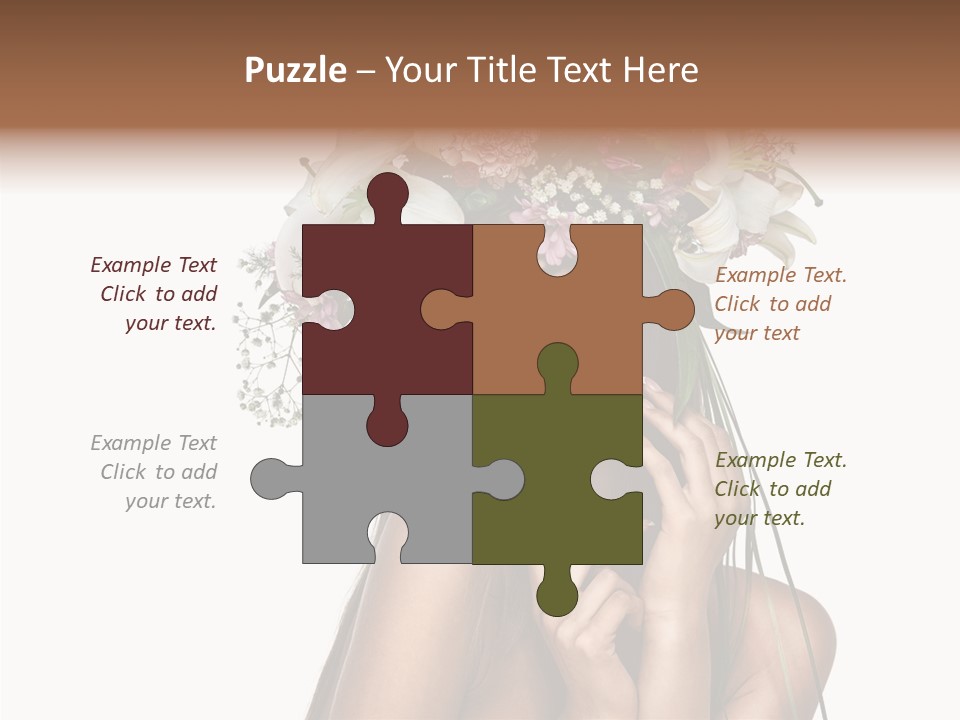 Lily Garland Model PowerPoint Template