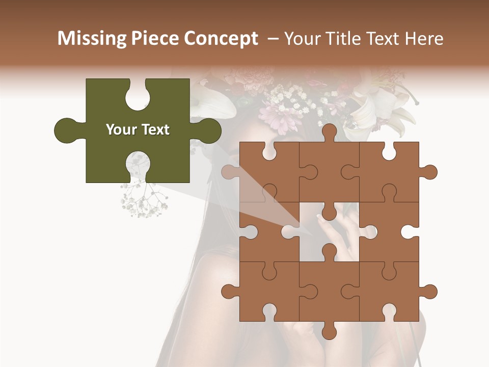 Lily Garland Model PowerPoint Template