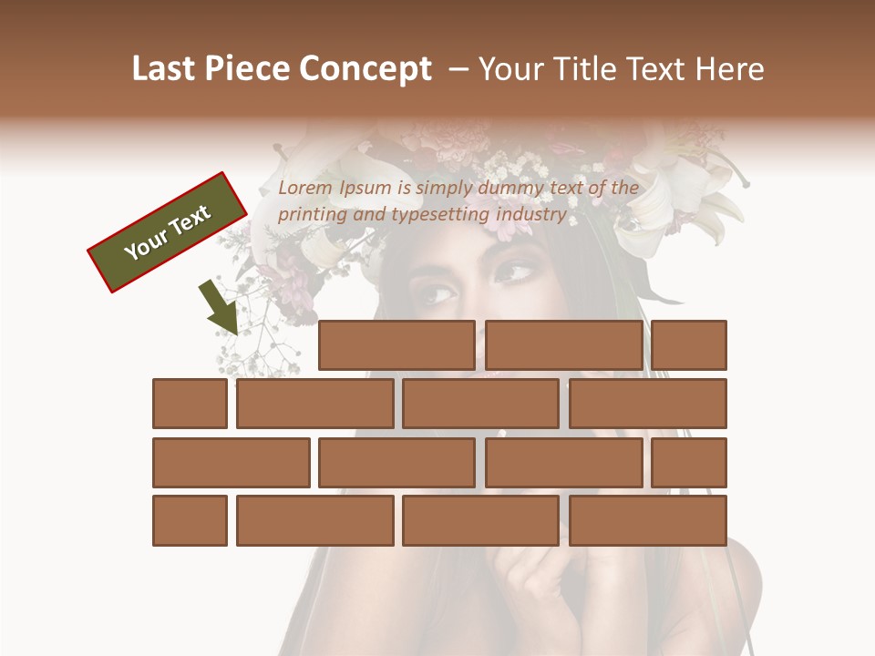 Lily Garland Model PowerPoint Template