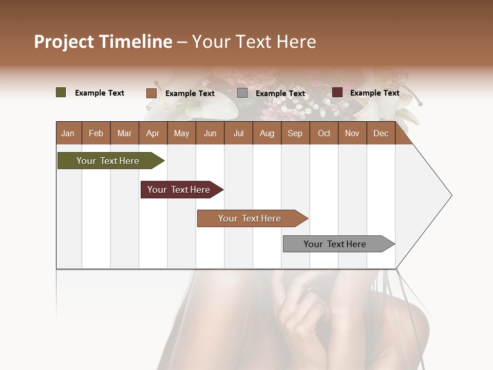 Lily Garland Model PowerPoint Template