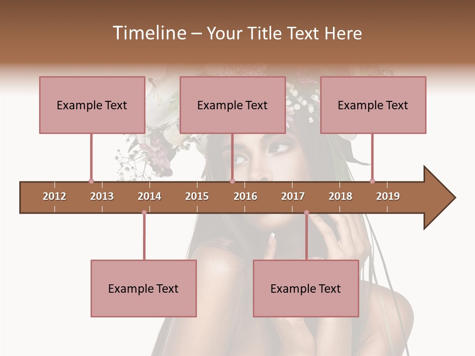 Lily Garland Model PowerPoint Template