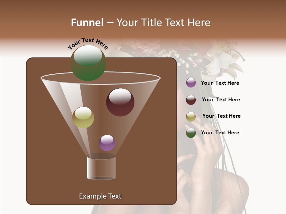Lily Garland Model PowerPoint Template