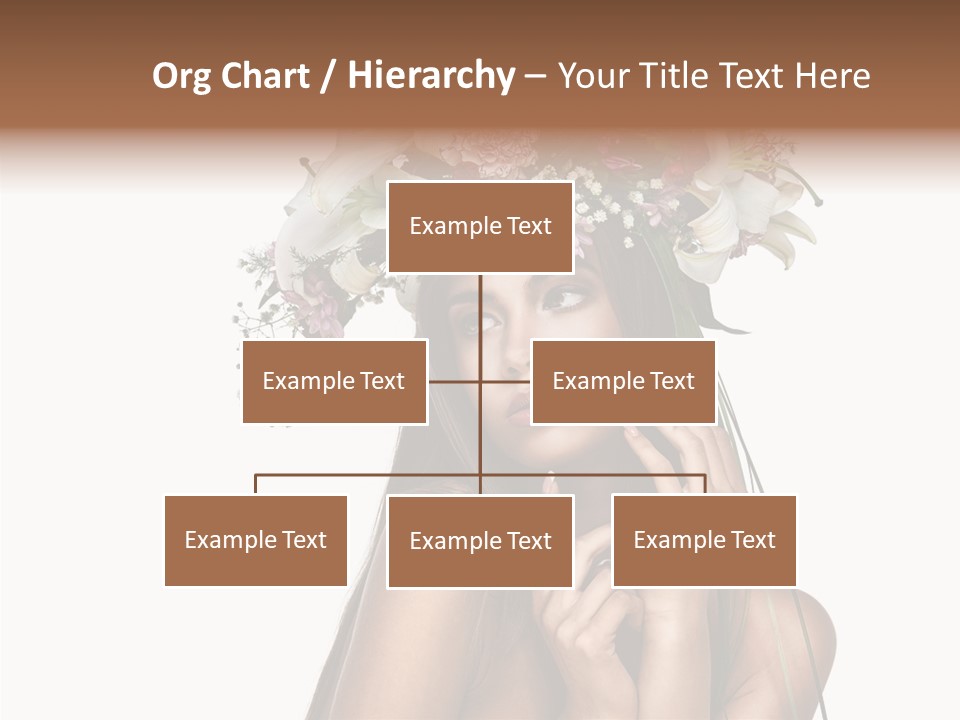 Lily Garland Model PowerPoint Template