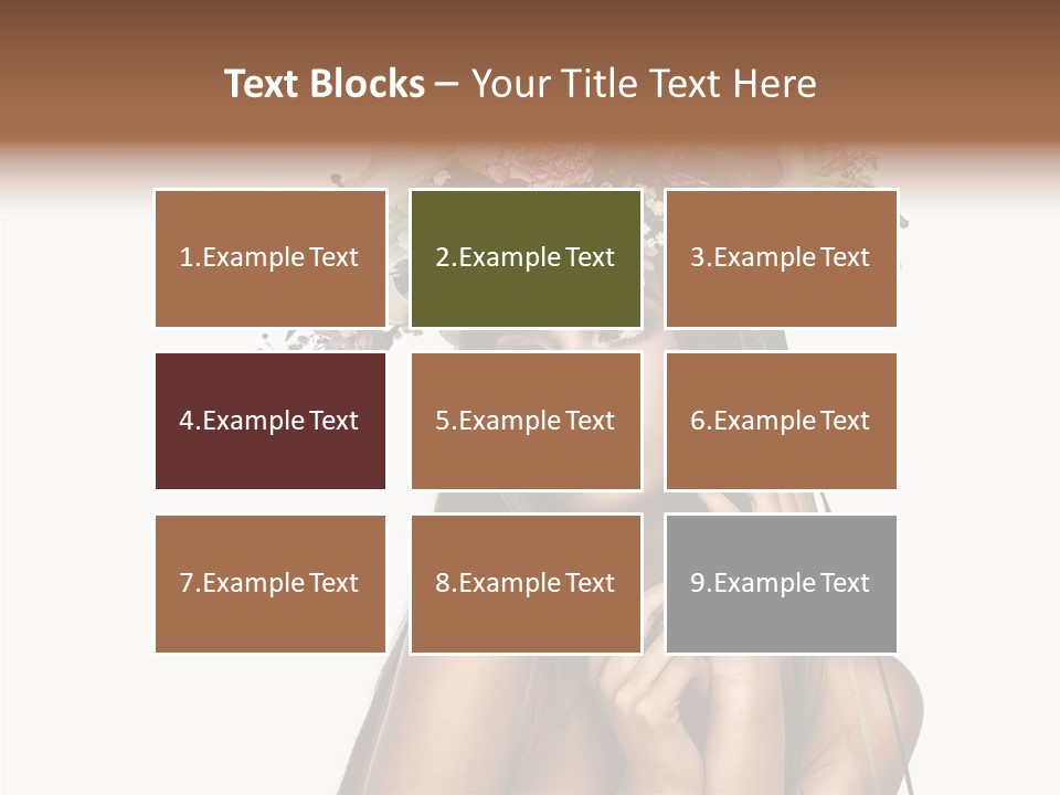 Lily Garland Model PowerPoint Template