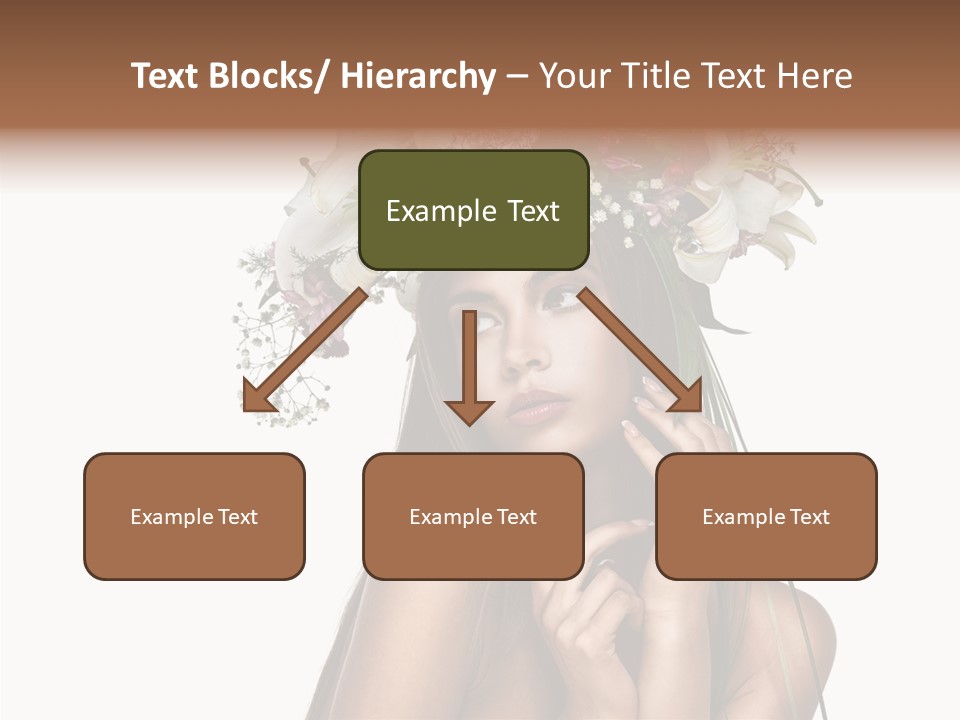 Lily Garland Model PowerPoint Template